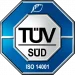 Logo TÜV Süd ISO 14001